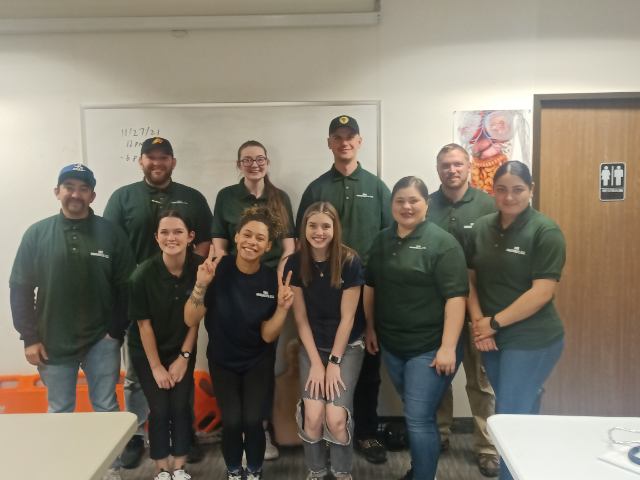 Training at San Antonio CPR